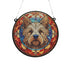 Cairn Terrier Stained Glass Effect Suncatcher